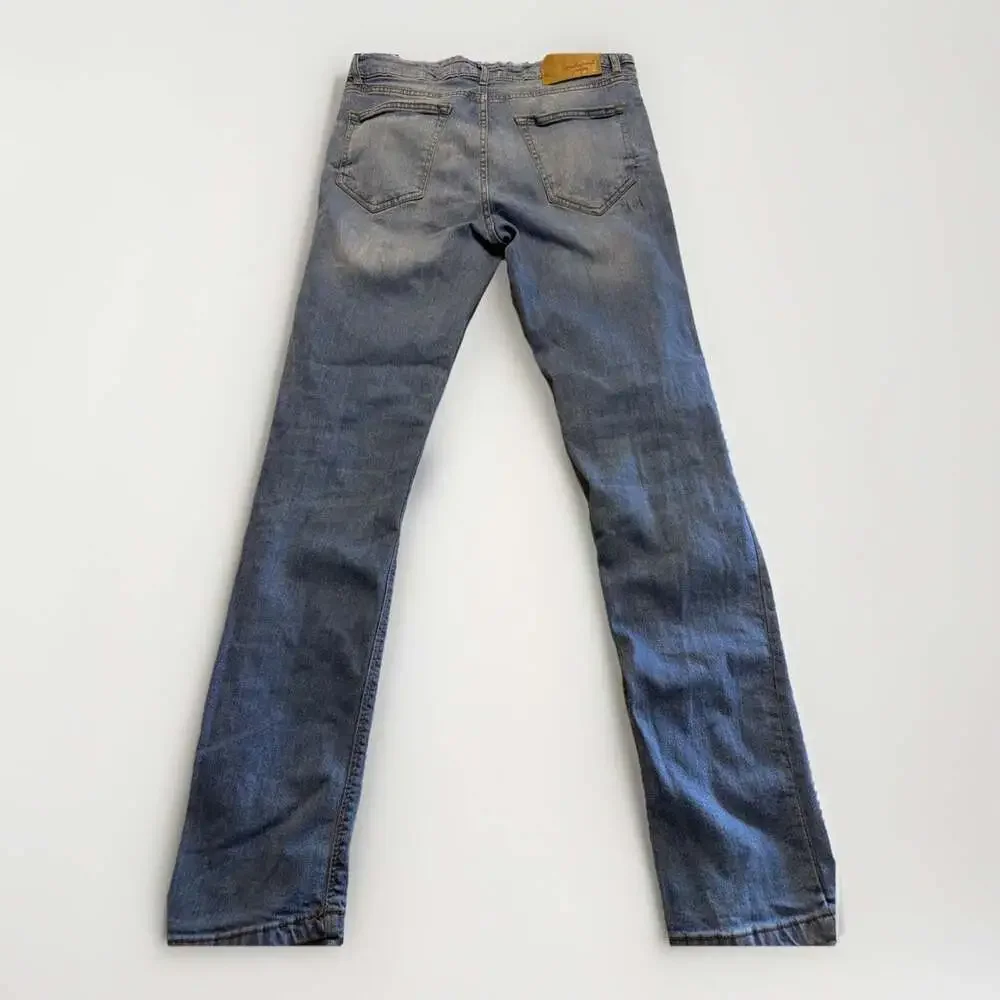 Weatherproof Vintage Womens Blue Denim Medium Wash Skinny Jeans Size 32X30